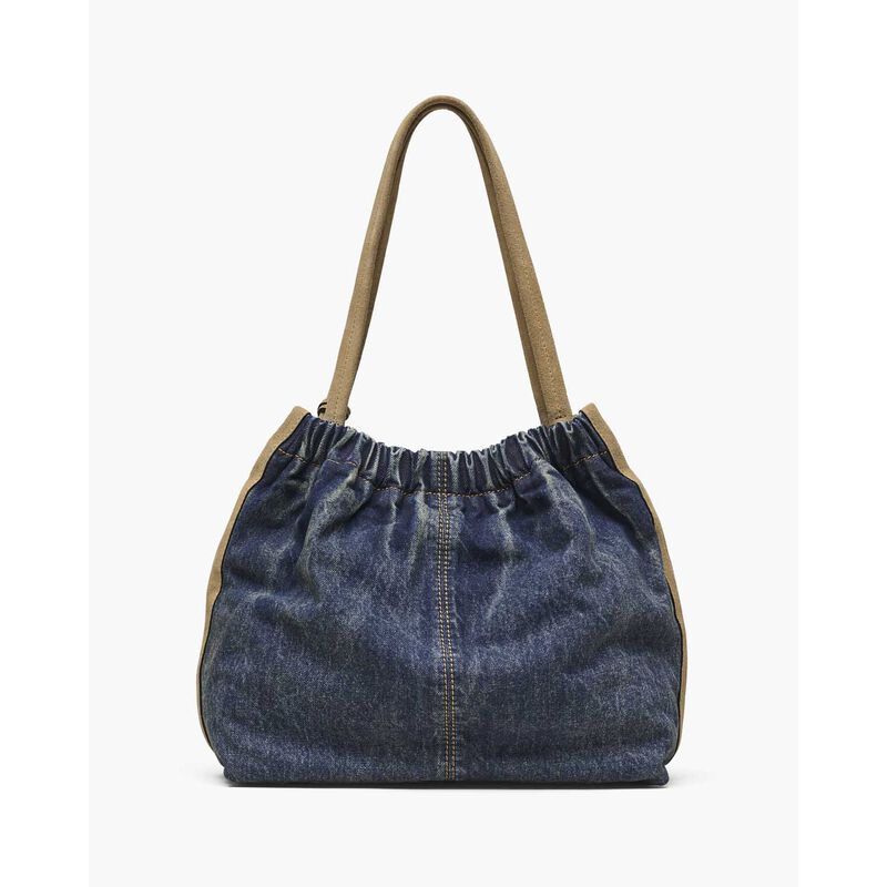 MARC JACOBS The Denim Suede Cristina Tote image number 3
